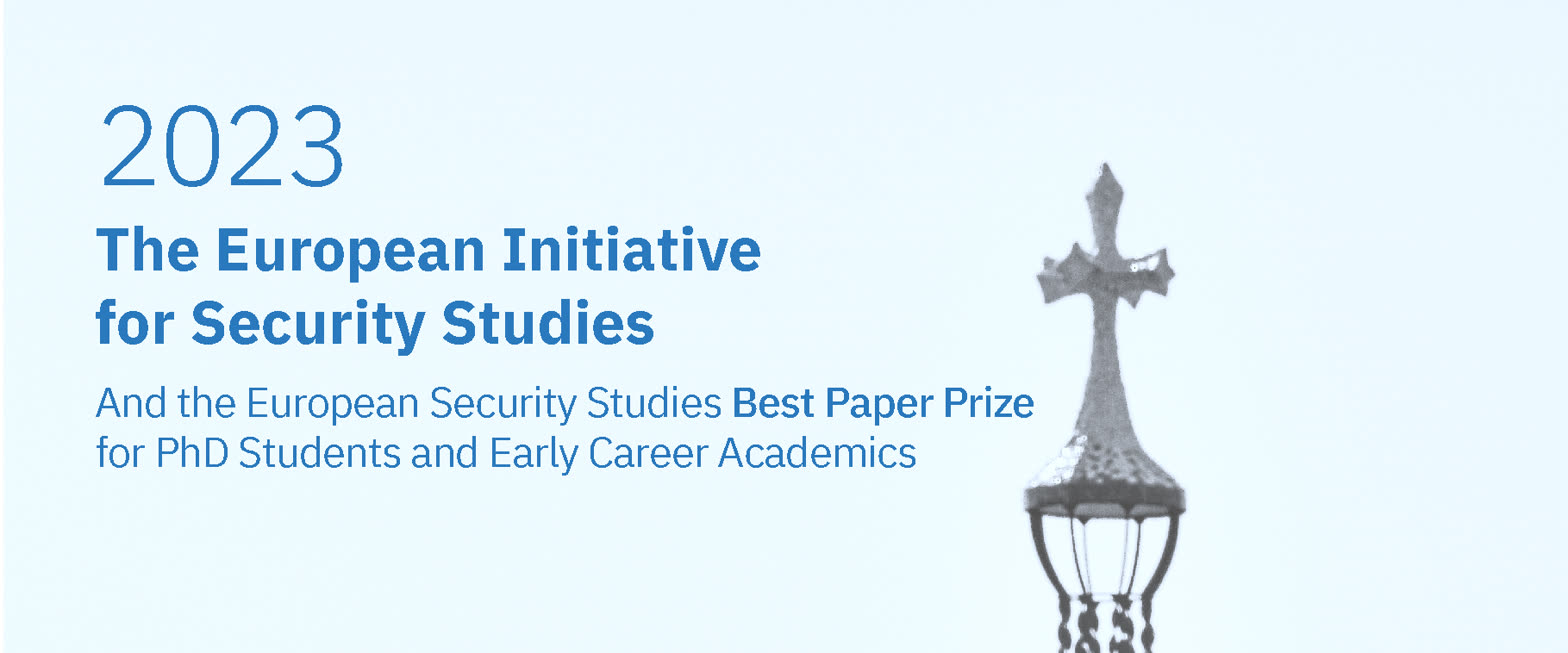 ESSC 2023 programme cover — The European Initiative for Security Studies