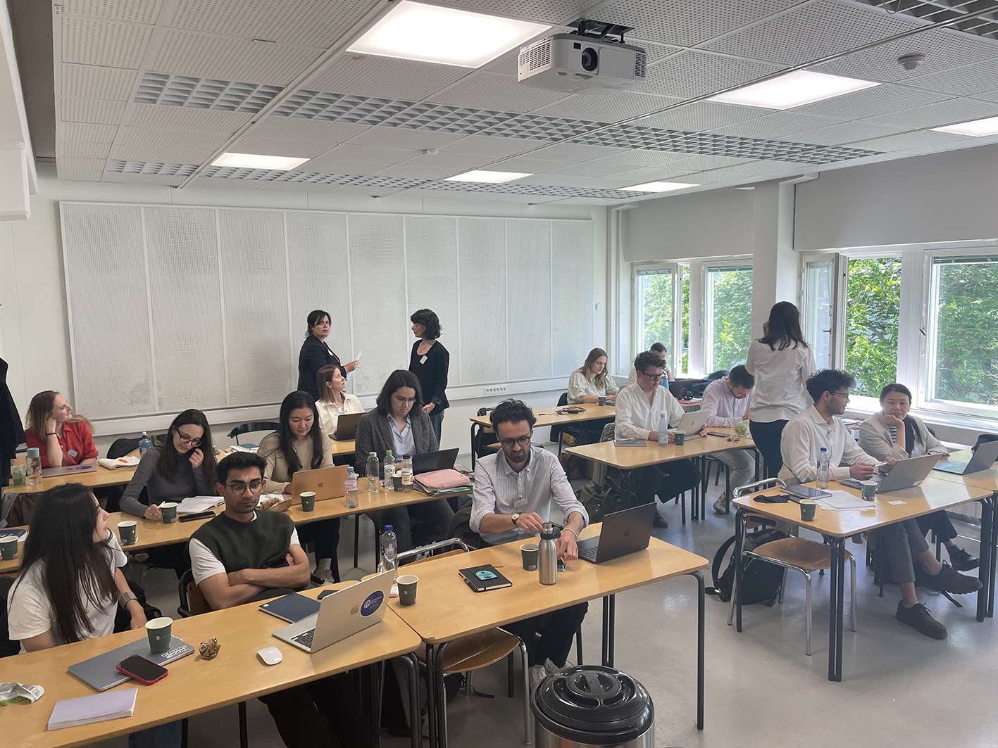 A teaching session in the classroom during the 2026 Summer School.