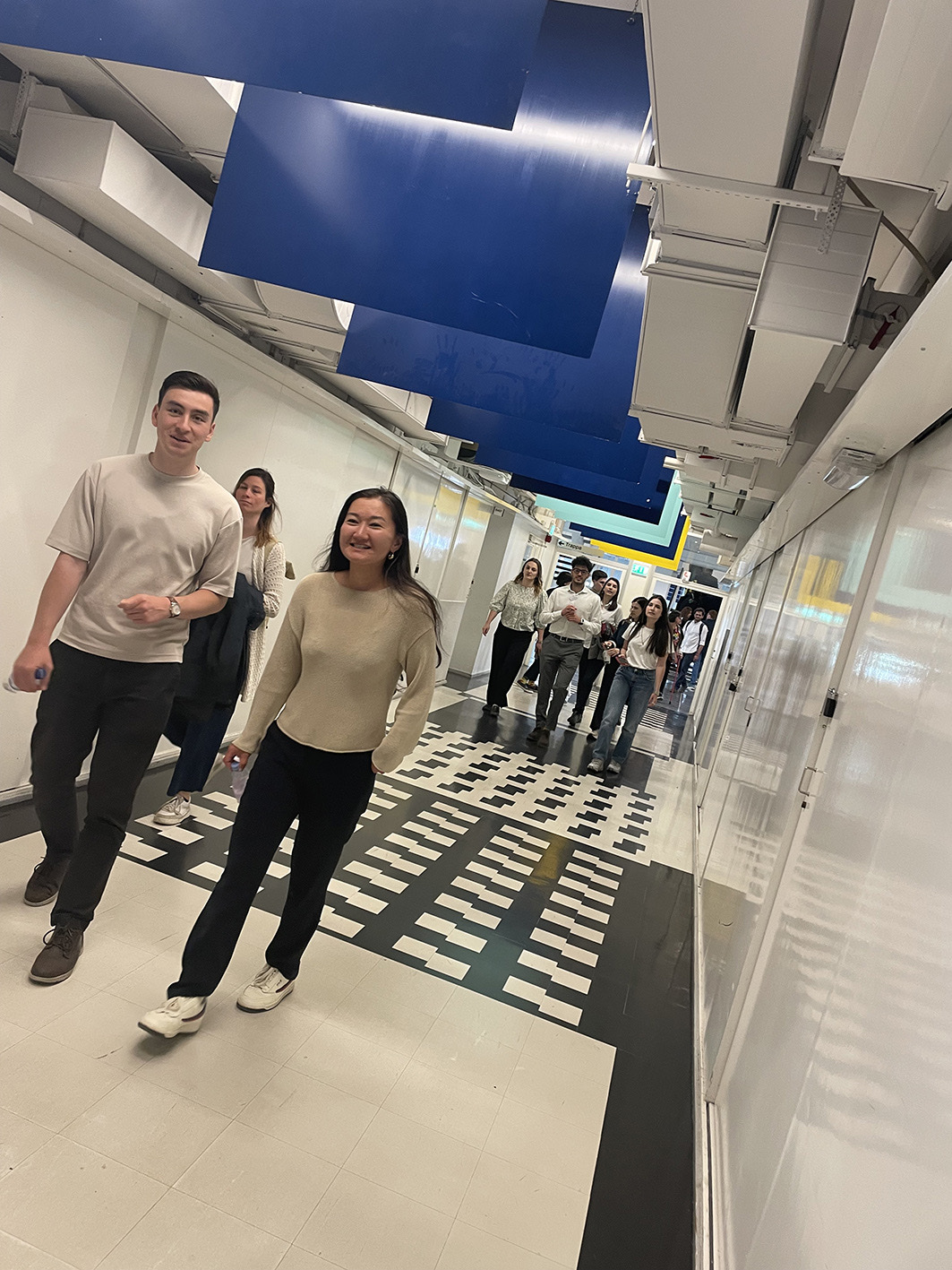 Participants on a study visit during the 2026 Summer School.