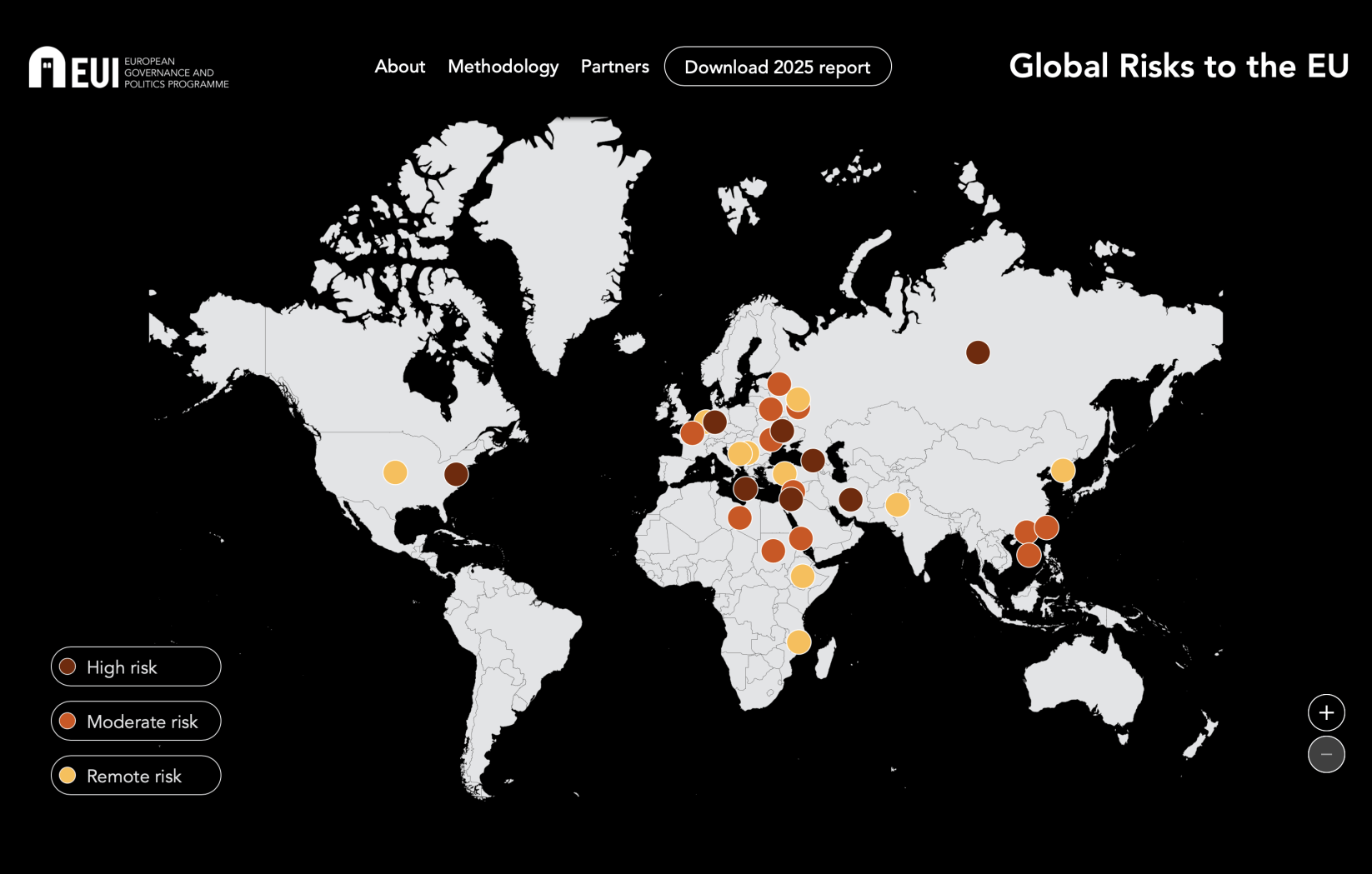 Global Risks to the EU — overview chart.